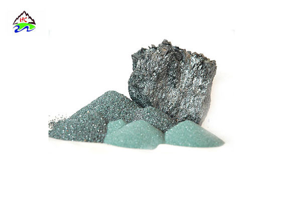 High Hardness 98% Green Silicon Carbide Powder Dust For Grinding