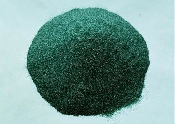 High Hardness 98% Green Silicon Carbide Powder Dust For Grinding