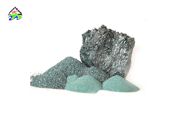 High Hardness 98% Green Silicon Carbide Powder Dust For Grinding